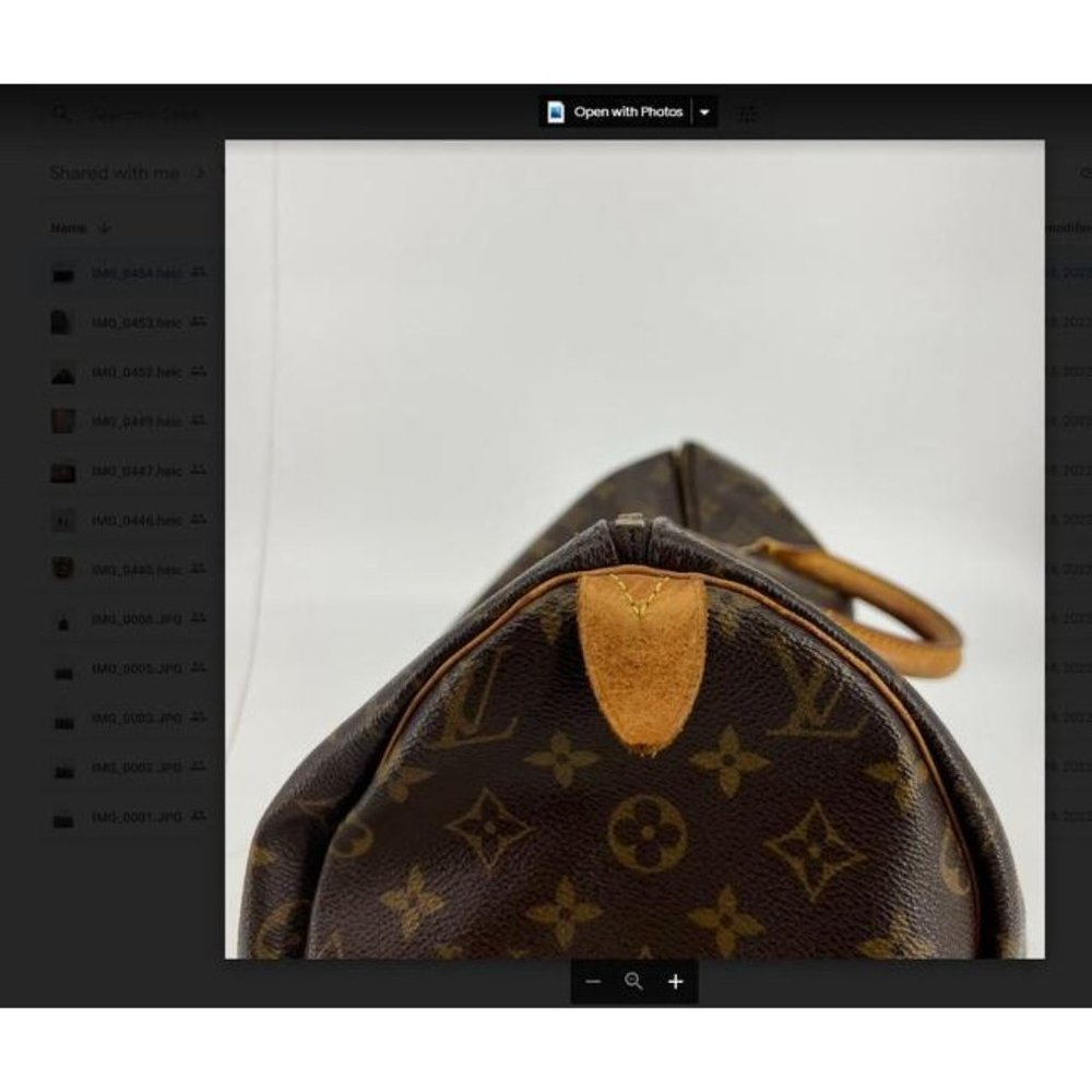 AUTHENTIC Louis Vuitton Speedy 40 w lock - Picture 8 of 10